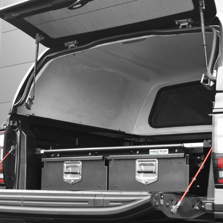 Hardtop Bed Cover, ProTop Tradesman, Ford Ranger Double Cab 2023 - Present - EDK.ro