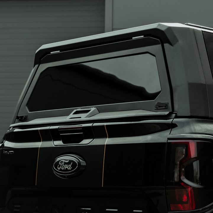 Hardtop Bed Cover, Tomahawk Adventure, Ford Ranger Double Cab 2023 - Present - EDK.ro
