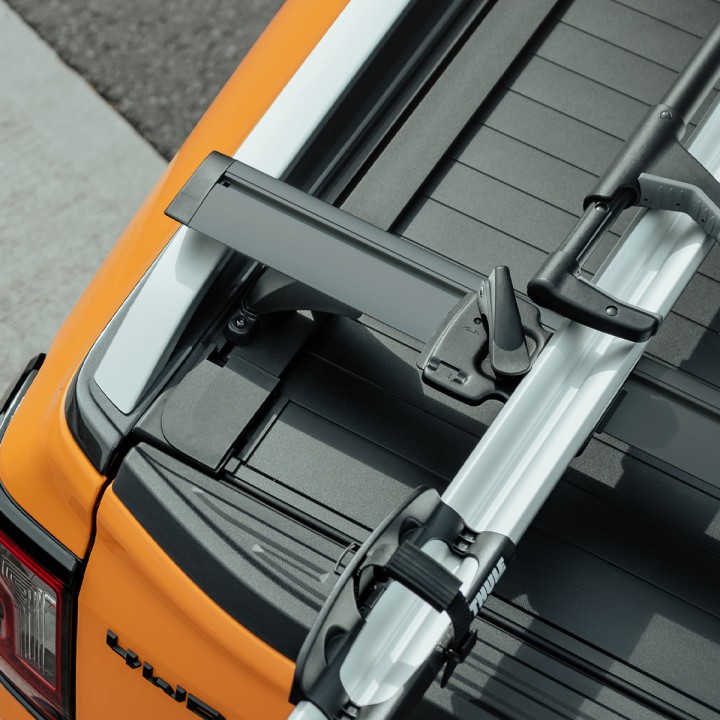 Bare Transversale de Plafon, ProTop Roll Top - Aero Wing, Culoare Negru, Ford Ranger Cabină Dublă 2023 - Prezent - EDK.ro