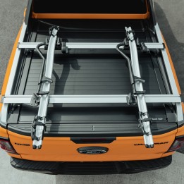 Roof Cross Bars, ProTop Roll Top - Aero Wing, Color Silver, Ford Ranger Platinum / Tremor / Wildtrak / Wildtrak X / XL / XLT Double Cab 2023 - Present - EDK.ro