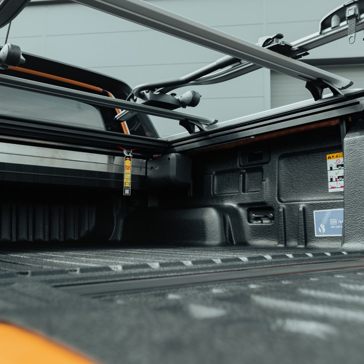 Bare Transversale de Plafon, ProTop Roll Top - Aero Wing, Culoare Argintiu, Ford Ranger Cabină Dublă 2023 - Prezent - EDK.ro
