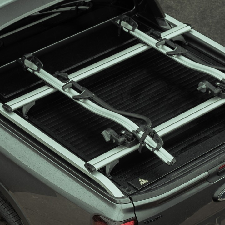 Roof Cross Bars, ProTop Roll Top - Aero Wing, Color Silver, Ford Ranger Double Cab 2023 - Present - EDK.ro