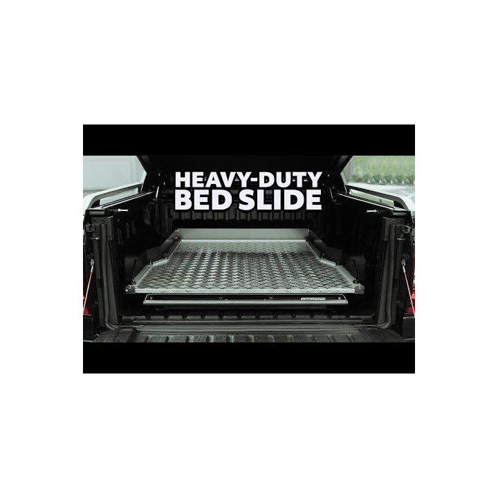 Sliding Bed Tray, ProTop Full-Width - Alloy, Ford Ranger Double Cab 2023 - Present - EDK.ro