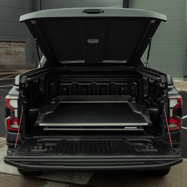 Platformă Glisantă pentru Benă, ProTop Full-Width - Rhino Deck, Ford Ranger Cabină Dublă 2023 - Prezent - EDK.ro