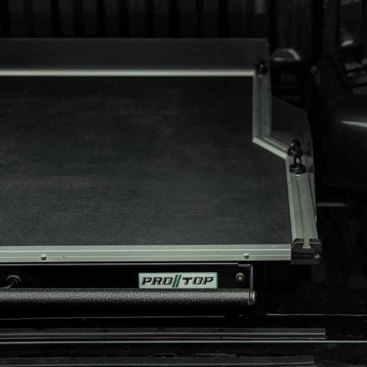 Sliding Bed Tray, ProTop Full-Width - Rhino Deck, Ford Ranger Double Cab 2023 - Present - EDK.ro