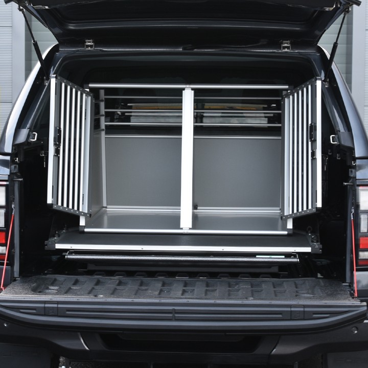 Platformă Glisantă pentru Benă, ProTop Full-Width - Rhino Deck, Ford Ranger Cabină Dublă 2023 - Prezent - EDK.ro