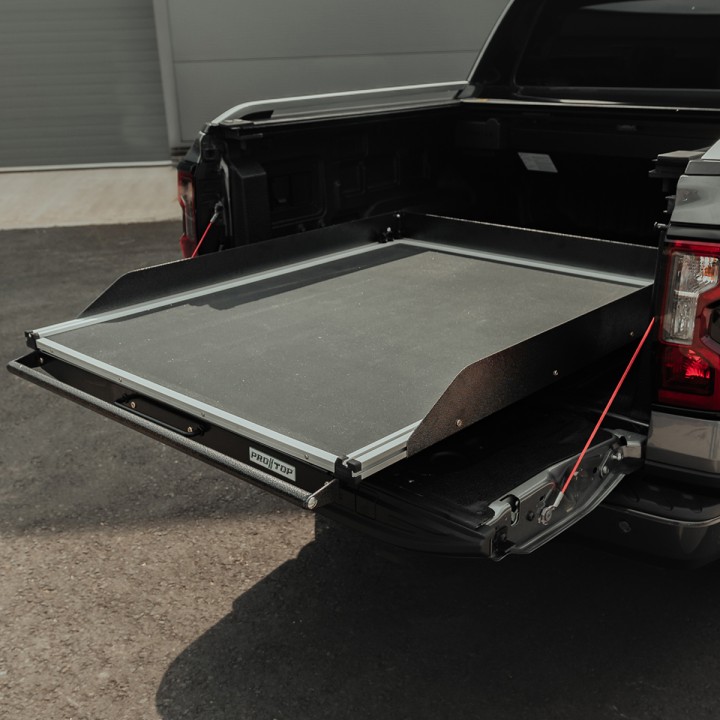 Platformă Glisantă pentru Benă, ProTop Standard - Rhino Deck, Ford Ranger Cabină Dublă 2023 - Prezent - EDK.ro