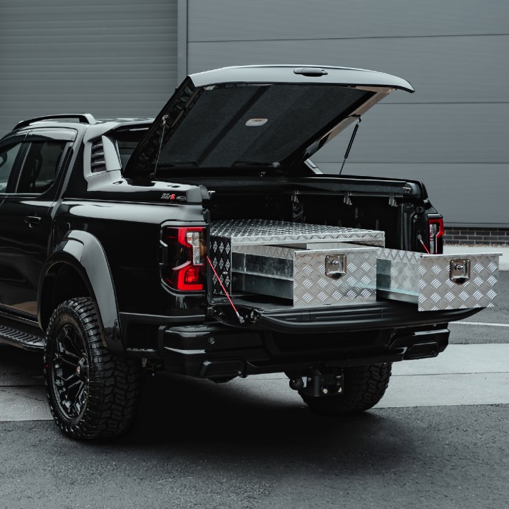 Fullbox Bed Cover, Alpha SC-Z, Ford Ranger Double Cab 2023 - Present - EDK.ro