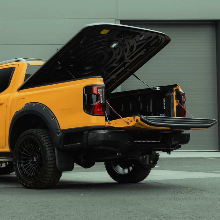 Lid Tonneau Bed Cover, Aeroklas Speed, Ford Ranger Platinum / Tremor / Wildtrak / Wildtrak X / XL / XLT Double Cab 2023 - Present - EDK.ro