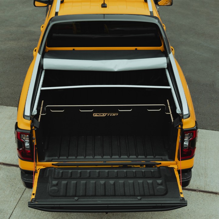 Soft Top Tonneau Bed Cover, Keko Roll, Ford Ranger Platinum / Tremor / Wildtrak / Wildtrak X / XL / XLT Double Cab 2023 - Present - EDK.ro