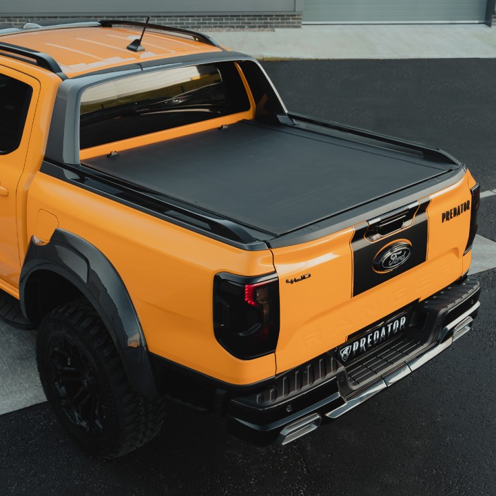 Închidere de Benă Tip Prelată, Predator Ezy Roll, Ford Ranger Platinum / Tremor / Wildtrak / Wildtrak X / XL / XLT Cabină Dublă 2023 - Prezent - EDK.ro