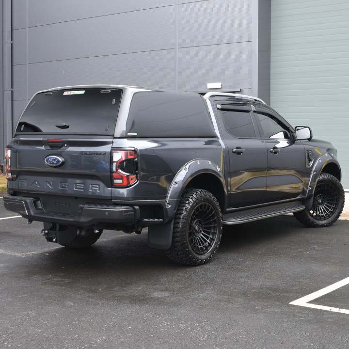 Set 4 Paravânturi, Trux Închis Smoked, Ford Ranger Cabină Dublă 2023 - Prezent - EDK.ro