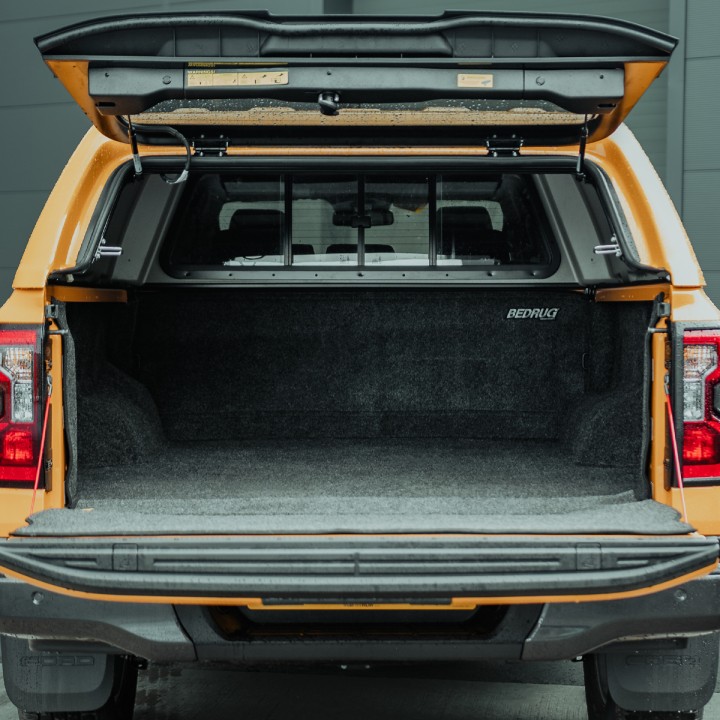 Load Bed Mat, RealTruck BedRug Carpet, Ford Ranger Platinum / Wildtrak / Wildtrak X / XL / XLT Double Cab 2023 - Present - EDK.ro