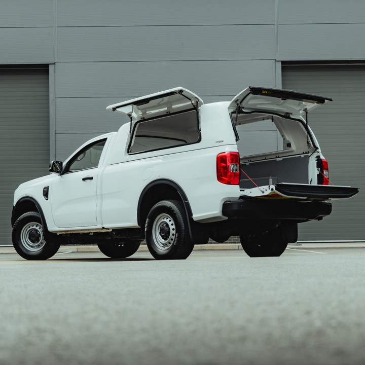 Hardtop Bed Cover, ProTop Gullwing, Ford Ranger Single Cab 2023 - Present - EDK.ro