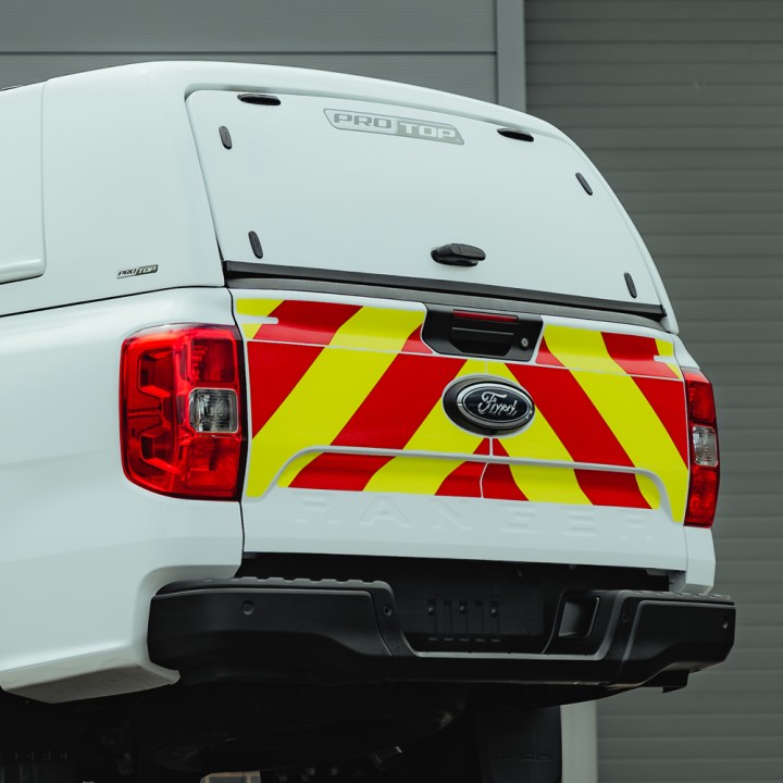 Hardtop Bed Cover, ProTop Gullwing, Ford Ranger Single Cab 2023 - Present - EDK.ro