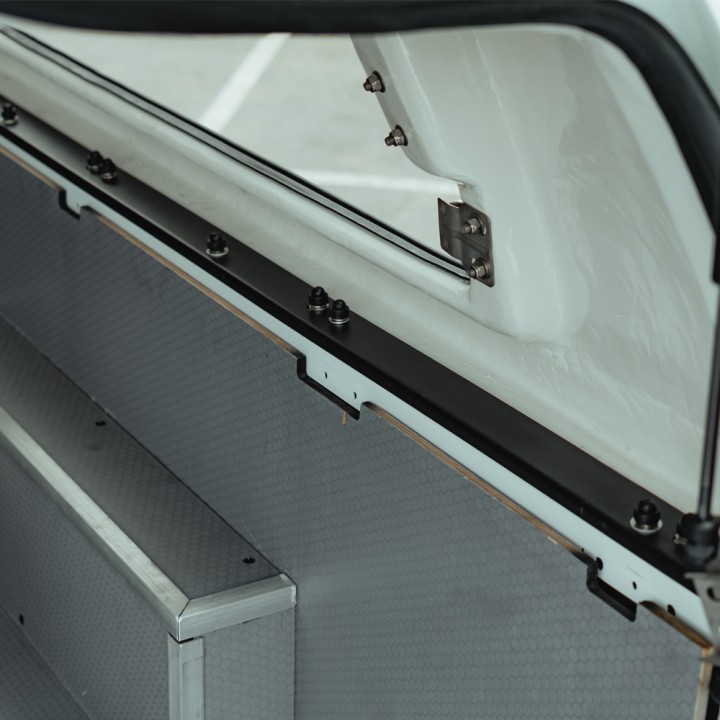Închidere de Benă Tip Hardtop, ProTop Gullwing, Ford Ranger Cabină Single 2023 - Prezent - EDK.ro