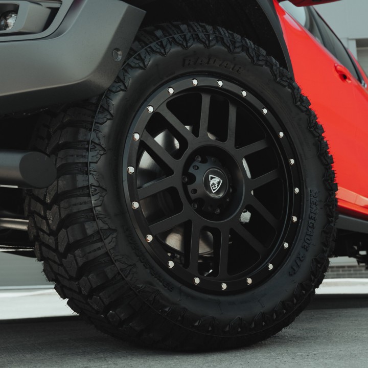 Jantă de Aluminiu, Predator DAKAR, 20", Negru - EDK.ro