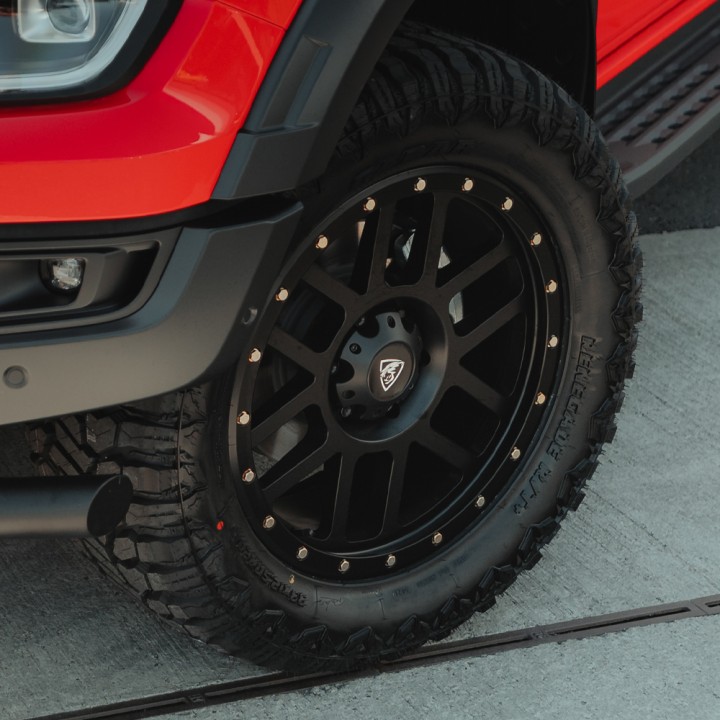 Jantă de Aluminiu, Predator DAKAR, 20", Negru - EDK.ro