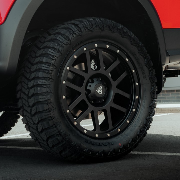 Jantă de Aluminiu, Predator DAKAR, 20", Negru - EDK.ro