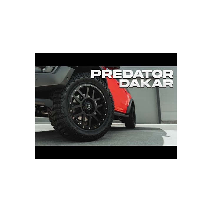 Jantă de Aluminiu, Predator DAKAR, 20", Negru - EDK.ro