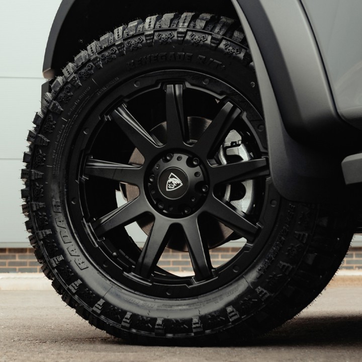 Alloy Wheel, Predator HURRICANE, 20", Black - EDK.ro
