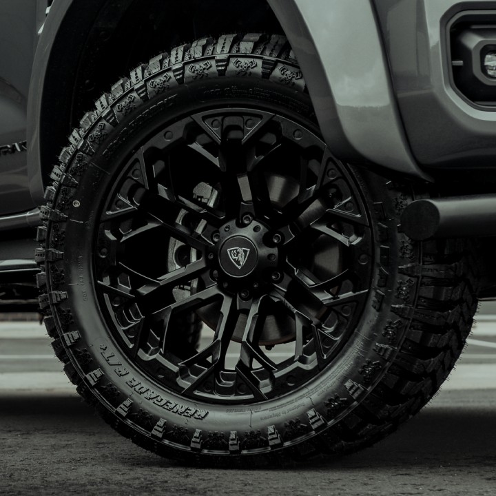 Alloy Wheel, Predator SCORPION, 20", Black - EDK.ro