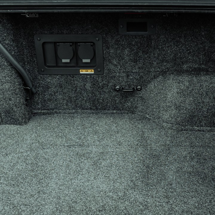 Under Rail Bed Liner, RealTruck BedRug Carpet, Ford Ranger Raptor 2023 - Present - EDK.ro