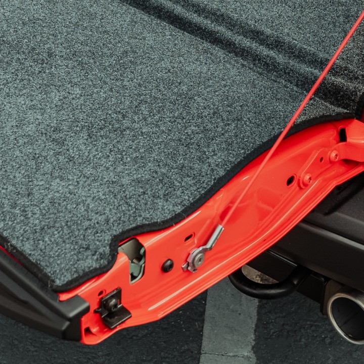 Under Rail Bed Liner, RealTruck BedRug Carpet, Ford Ranger Raptor 2023 - Present - EDK.ro