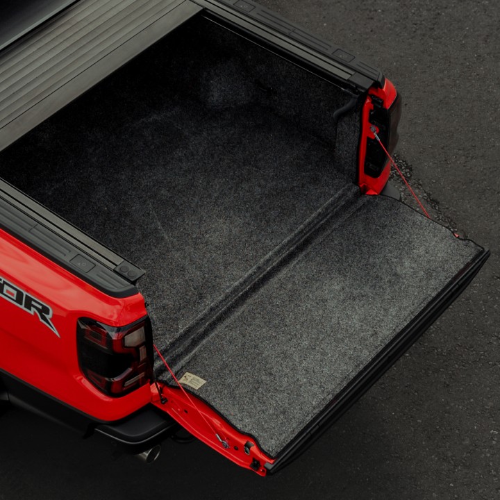Under Rail Bed Liner, RealTruck BedRug Carpet, Ford Ranger Raptor 2023 - Present - EDK.ro