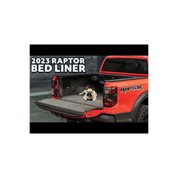 Under Rail Bed Liner, RealTruck BedRug Carpet, Ford Ranger Raptor 2023 - Present - EDK.ro