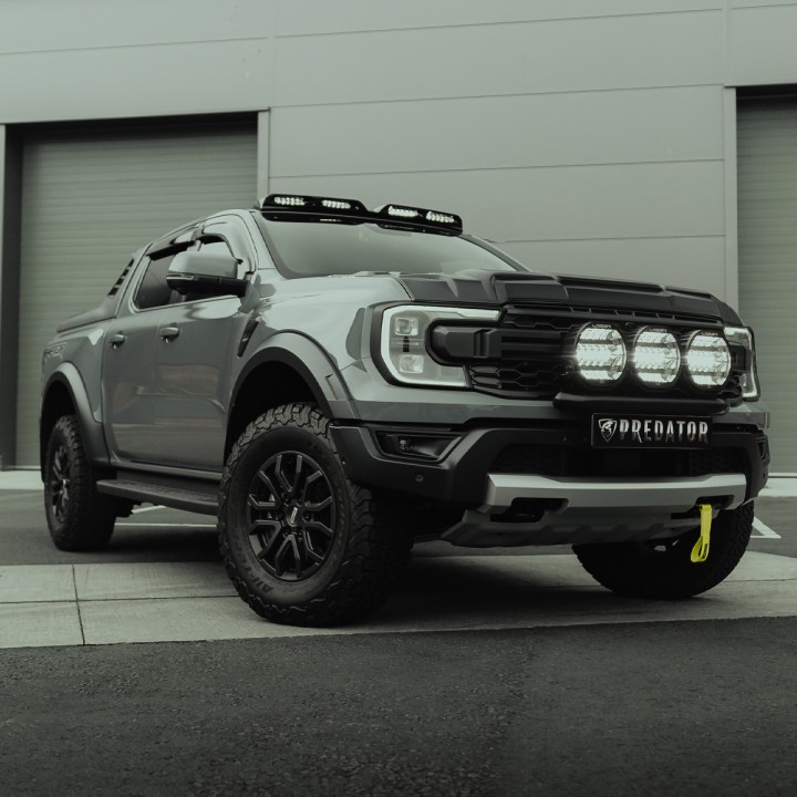 Protecție Capotă, Predator, Culoare Negru Mat, Ford Ranger Raptor 2023 - Prezent - EDK.ro