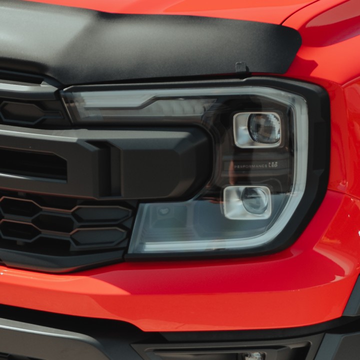 Bonnet Protector, Trux, Color Matt Black, Ford Ranger Raptor 2023 - Present - EDK.ro