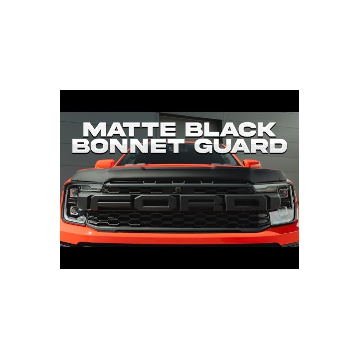 Bonnet Protector, Trux, Color Matt Black, Ford Ranger Raptor 2023 - Present - EDK.ro