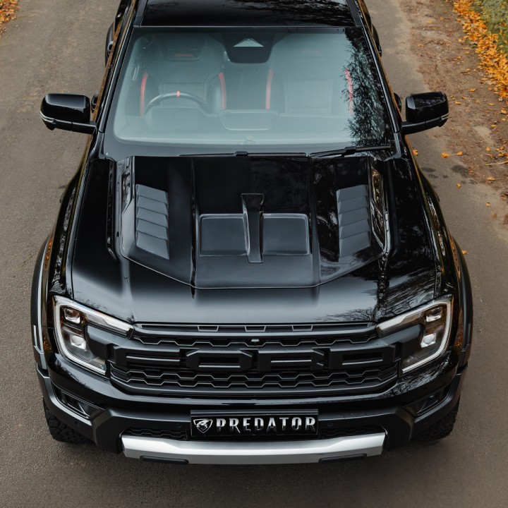 Bonnet Scoop, Predator Colour Choice, Ford Ranger Raptor 2023 - Present - EDK.ro