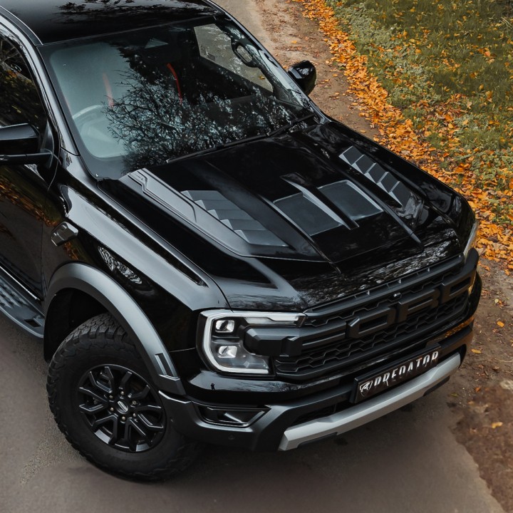 Bonnet Scoop, Predator Colour Choice, Ford Ranger Raptor 2023 - Present - EDK.ro