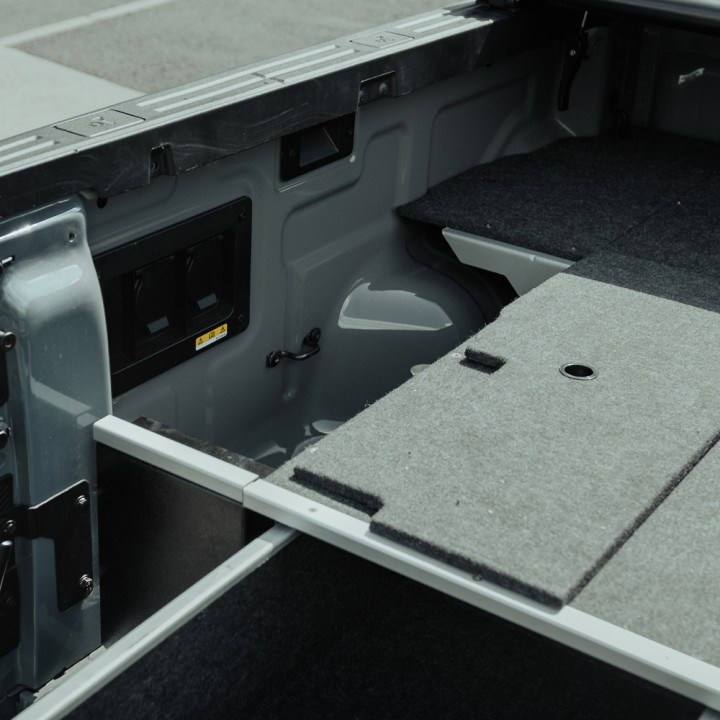 Drawer System, Aeroklas Bespoke Load Bed, Ford Ranger Raptor 2023 - Present - EDK.ro