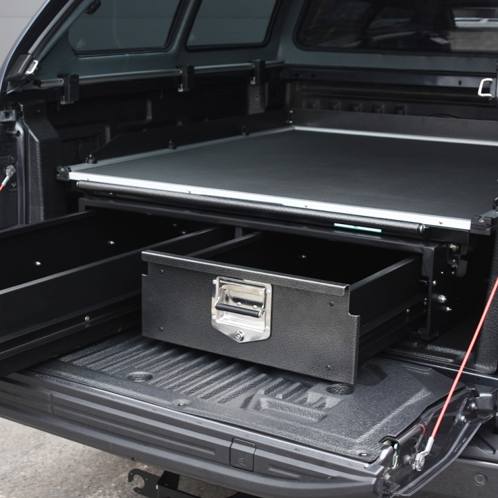 Tavă Glisantă, ProTop Twin Drawer System cu - Benă System, Ford Ranger Raptor 2023 - Prezent - EDK.ro