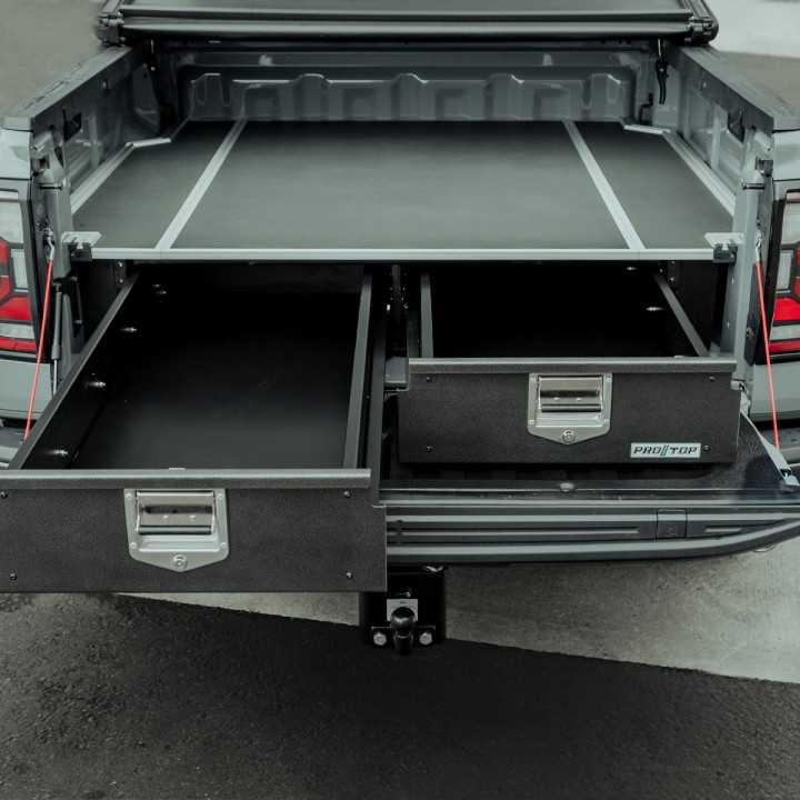 Drawer System, ProTop Rhino Deck Floor - System, Ford Ranger Raptor 2023 - Present - EDK.ro