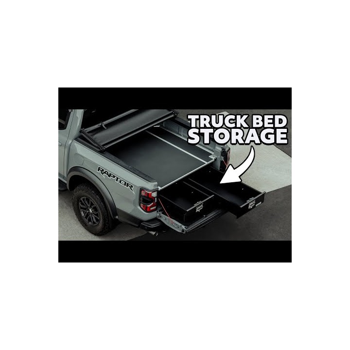 Drawer System, ProTop Rhino Deck Floor - System, Ford Ranger Raptor 2023 - Present - EDK.ro