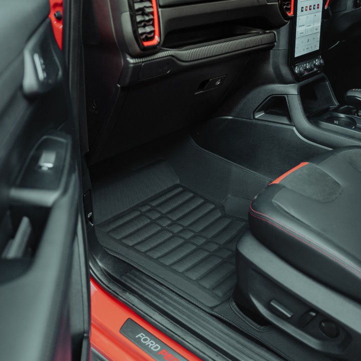 Floor Mats, 3D MAXpider Tray Style, Ford Ranger Raptor 2023 - Present - EDK.ro