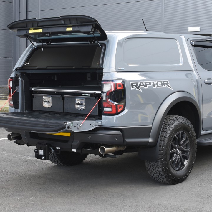Hardtop Bed Cover, Aeroklas Commercial, Ford Ranger Raptor 2023 - Present - EDK.ro