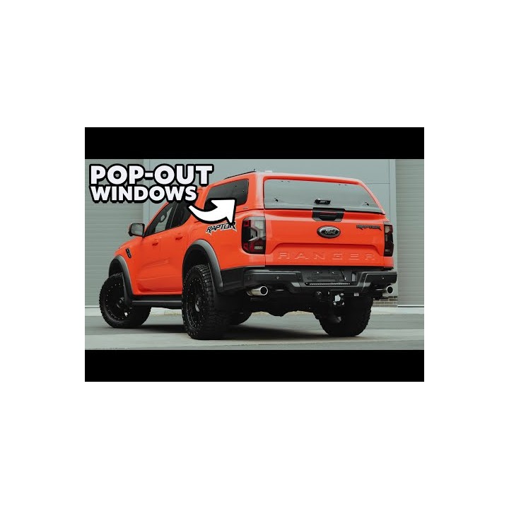 Hardtop Bed Cover, Aeroklas Leisure, Ford Ranger Raptor 2023 - Present - EDK.ro