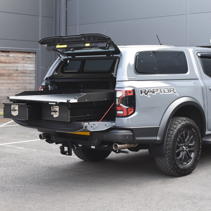 Hardtop Bed Cover, Aeroklas Pop-Out, Ford Ranger Raptor 2023 - Present - EDK.ro