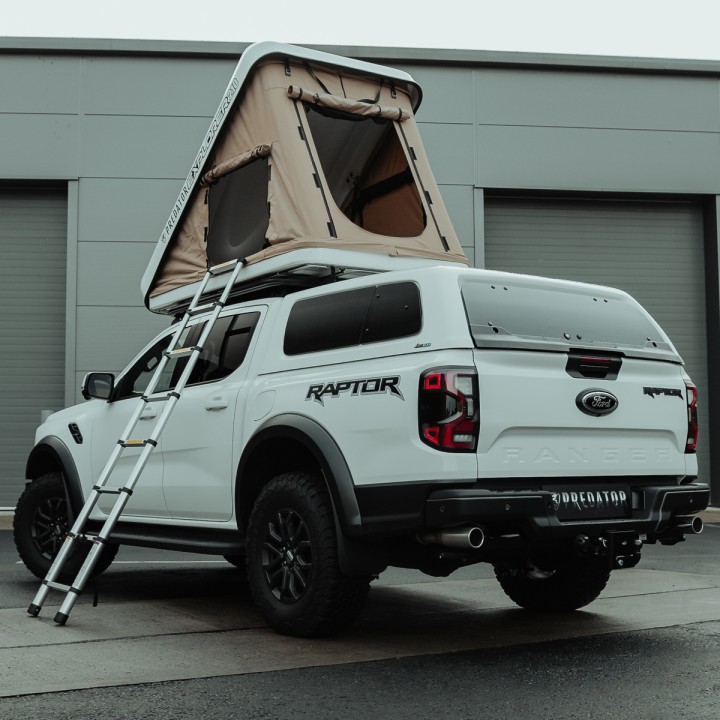 Hardtop Bed Cover, Aeroklas Pop-Out, Ford Ranger Raptor 2023 - Present - EDK.ro