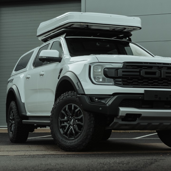 Hardtop Bed Cover, Aeroklas Pop-Out, Ford Ranger Raptor 2023 - Present - EDK.ro