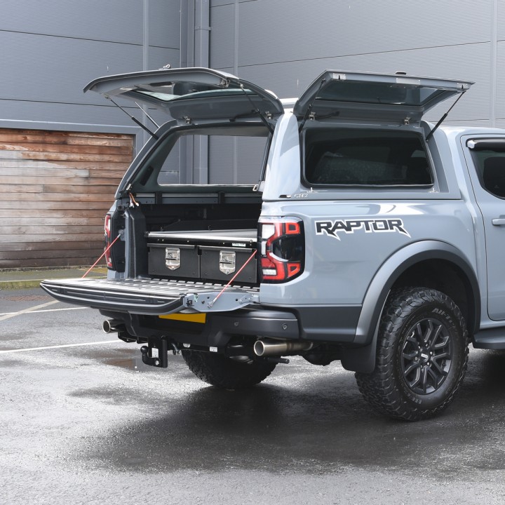 Hardtop Bed Cover, Alpha CMX, Ford Ranger Raptor 2023 - Present - EDK.ro