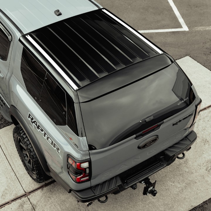 Hardtop Bed Cover, Alpha Type-E Air, Ford Ranger Raptor 2023 - Present - EDK.ro