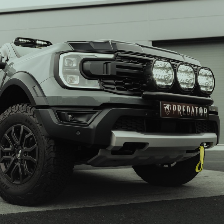 Ornamente Faruri, Predator Full Set in, Culoare Negru Lucios sau Mat, Ford Ranger Raptor 2023 - Prezent - EDK.ro