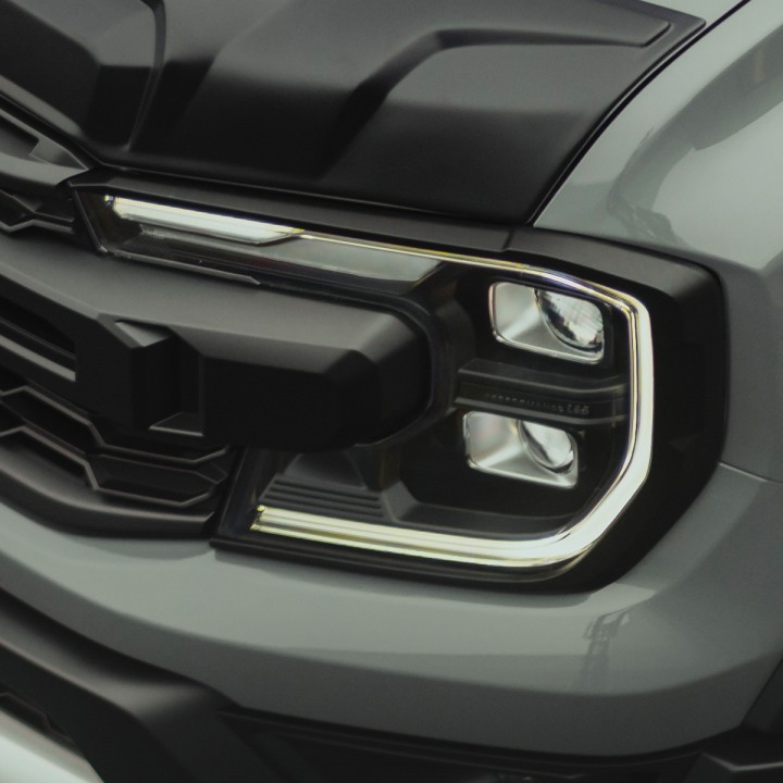 Capace Faruri, Predator, Culoare Negru Mat sau Lucios, Ford Ranger Raptor 2023 - Prezent - EDK.ro