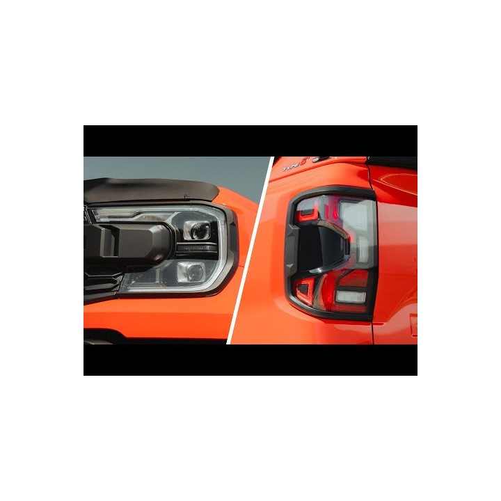 Capace Faruri, Predator, Culoare Negru Mat sau Lucios, Ford Ranger Raptor 2023 - Prezent - EDK.ro